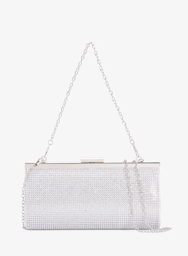 Rhinestone Embellished Clutch